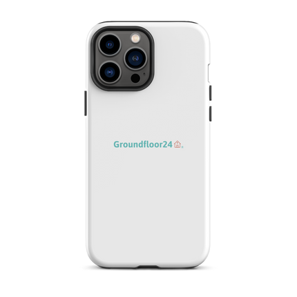 Tough Case for iPhone® with Groundfloor24 Logo