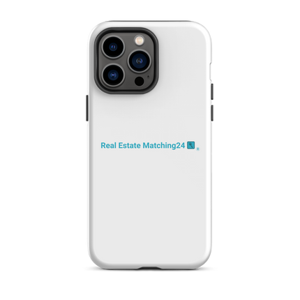 Tough Case for iPhone® with Real Estate Matching24 Logo