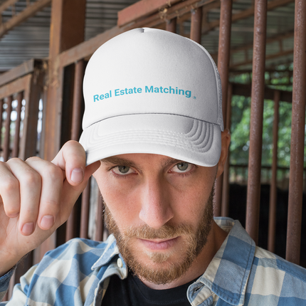 Austria Snapback Hat Real Estate Matching with 3 Logos