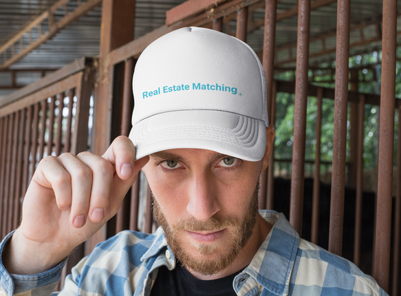 Austria Snapback Hat Real Estate Matching with 3 Logos