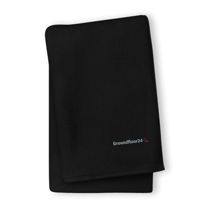 Turkish cotton towel with Groundfloor24 Logo