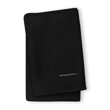 Turkish cotton towel with Real Estate Partner24 Logo
