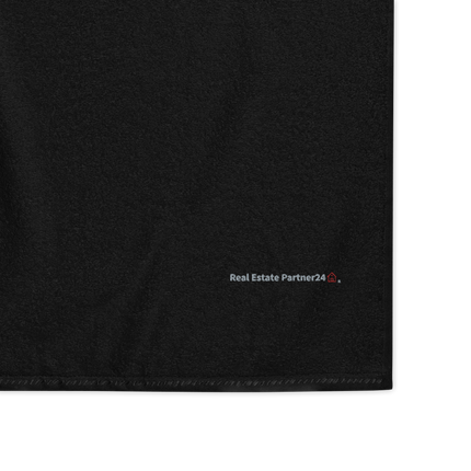 Turkish cotton towel with Real Estate Partner24 Logo