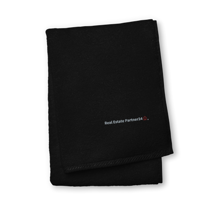 Turkish cotton towel with Real Estate Partner24 Logo