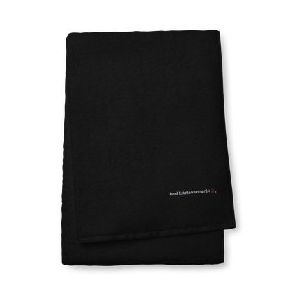 Turkish cotton towel with Real Estate Partner24 Logo