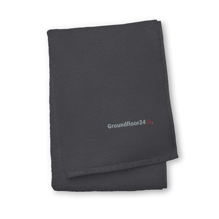 Turkish cotton towel with Groundfloor24 Logo