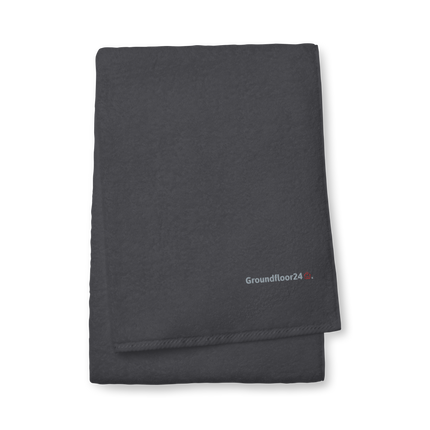 Turkish cotton towel with Groundfloor24 Logo
