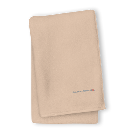 Turkish cotton towel with Real Estate Partner24 Logo