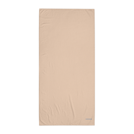 Turkish cotton towel with Real Estate Matching24 Logo