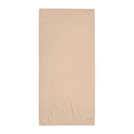 Turkish cotton towel with Groundfloor24 Logo