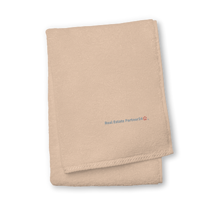 Turkish cotton towel with Real Estate Partner24 Logo