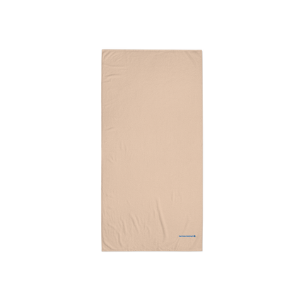 Turkish cotton towel with Real Estate Matching24 Logo