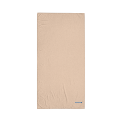 Turkish cotton towel with Real Estate Matching24 Logo