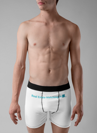 Boxer Briefs with Real Estate Matching24 Logo