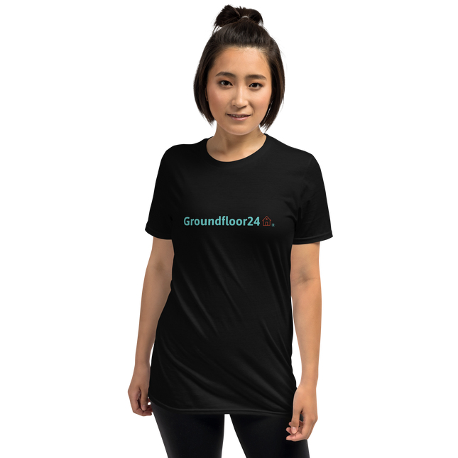 Short-Sleeve Unisex T-Shirt with Groundfloor24 Logo