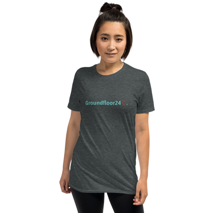 Short-Sleeve Unisex T-Shirt with Groundfloor24 Logo