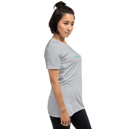 Short-Sleeve Unisex T-Shirt with Groundfloor24 Logo