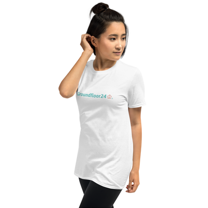 Short-Sleeve Unisex T-Shirt with Groundfloor24 Logo