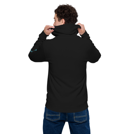 Unisex basic zip hoodie