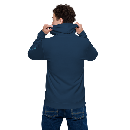 Unisex basic zip hoodie