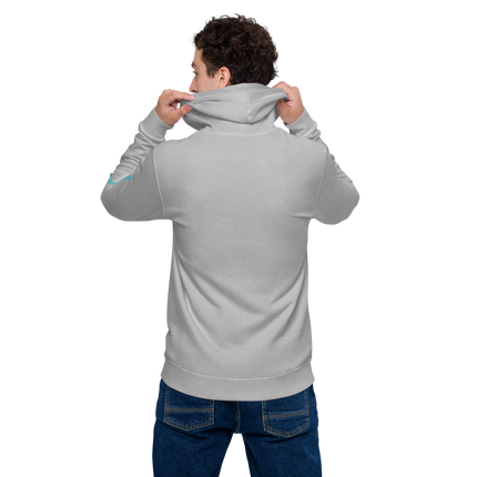 Unisex basic zip hoodie