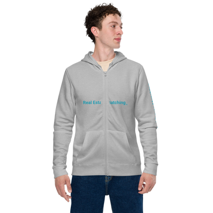 Unisex basic zip hoodie