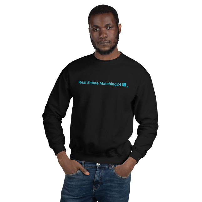 Unisex Sweatshirt with Real Estate Matching24 Logo