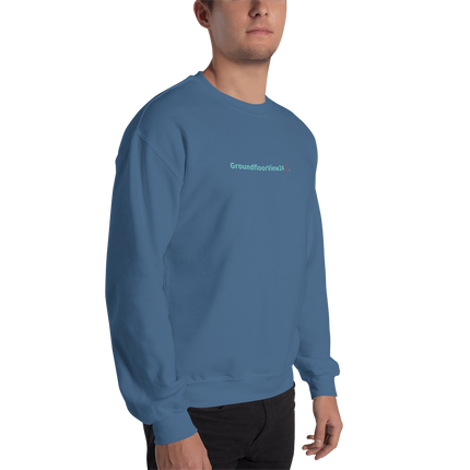 Unisex Sweatshirt Groundfloorview24 with House