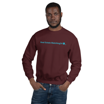 Unisex Sweatshirt with Real Estate Matching24 Logo
