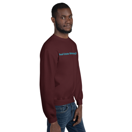 Unisex Sweatshirt with Real Estate Matching24 Logo