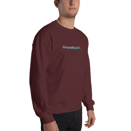 Unisex Sweatshirt with Groundfloor24 Logo