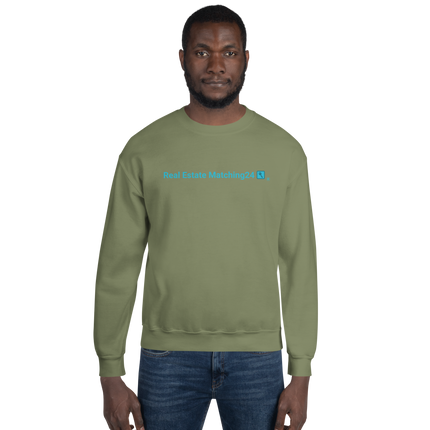 Unisex Sweatshirt with Real Estate Matching24 Logo