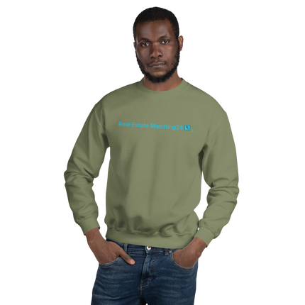 Unisex Sweatshirt with Real Estate Matching24 Logo