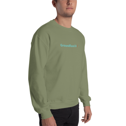 Unisex Sweatshirt with Groundfloor24 Logo