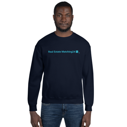 Unisex Sweatshirt with Real Estate Matching24 Logo