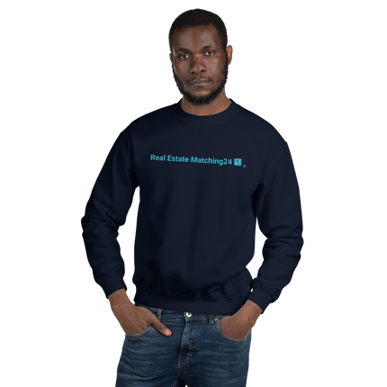Unisex Sweatshirt with Real Estate Matching24 Logo