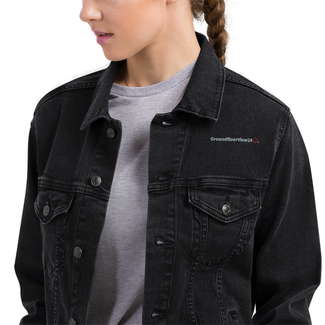 Unisex denim jacket Groundfloorview24 with House