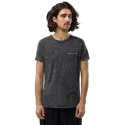 Denim T-Shirt with Real Estate Partner24 Logo