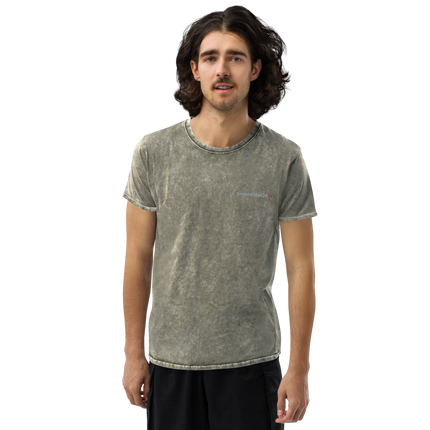 Denim T-Shirt with Groundfloor24 Logo
