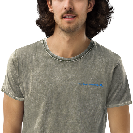 Denim T-Shirt with Real Estate Matching24 Logo