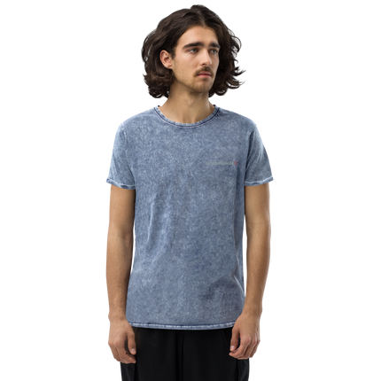 Denim T-Shirt with Groundfloor24 Logo