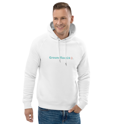 Unisex pullover hoodie with Groundfloor24 Logo
