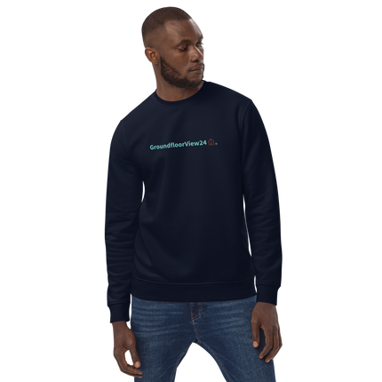 Unisex eco sweatshirt Groundfloorview24 with House