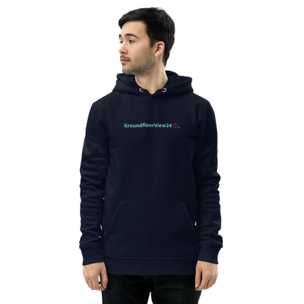 Unisex essential eco hoodie Groundfloorview24 with House