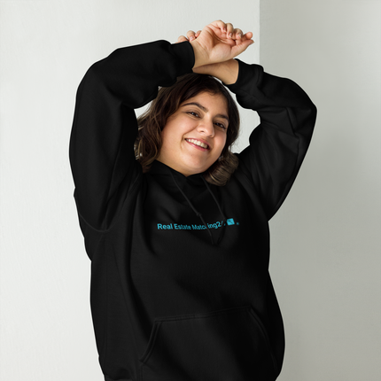 Unisex Hoodie with Real Estate Matching24 Logo