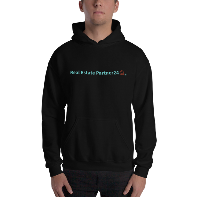 Unisex Hoodie with Real Estate Partner24 Logo