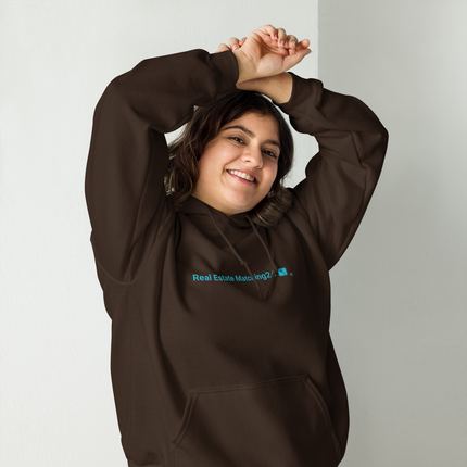 Unisex Hoodie with Real Estate Matching24 Logo