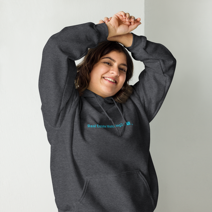 Unisex Hoodie with Real Estate Matching24 Logo