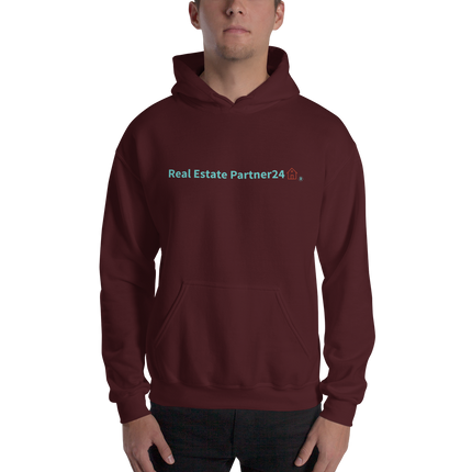 Unisex Hoodie with Real Estate Partner24 Logo