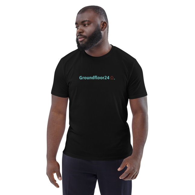 Unisex organic cotton t-shirt with Groundfloor24 Logo